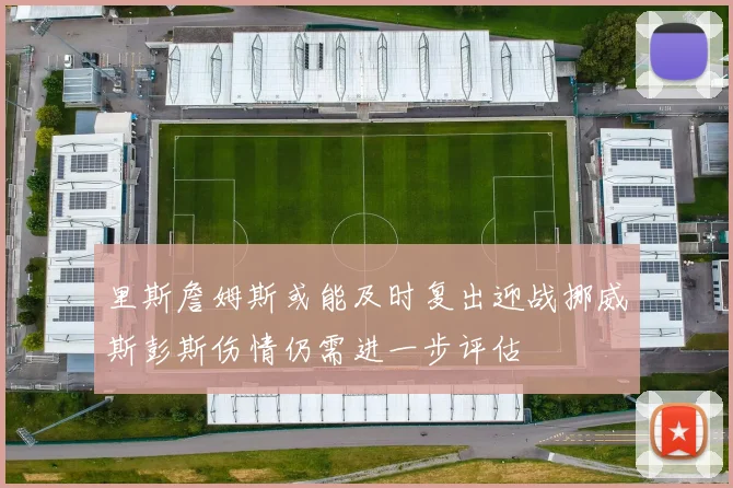 里斯詹姆斯或能及时复出迎战挪威斯彭斯伤情仍需进一步评估